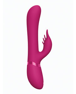 Shots Vive Chou G-spot Rabbit W-interchangeable Clitoral Attachments - Pink