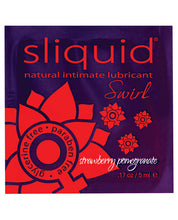 Load image into Gallery viewer, Sliquid Swirl Lubricant Pillow - .17 Oz Strawberry Pomegranate
