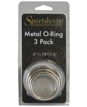 Load image into Gallery viewer, Sportsheets Metal O Ring - Pack Of 3
