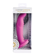 Load image into Gallery viewer, Sportsheets Tana 8&quot; Silicone G Spot Dildo - Pink
