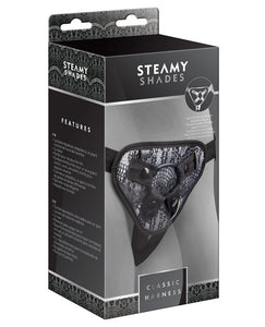 Steamy Shades Classic Harness - Black-white