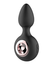 Load image into Gallery viewer, Gender Fluid Tremor Ring Plug Anal Vibe - Black
