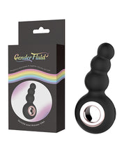 Load image into Gallery viewer, Gender Fluid Quiver Anal Ring Bead Vibe - Black
