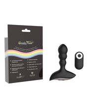 Load image into Gallery viewer, Gender Fluid Shake Anal Vibe W-remote - Black
