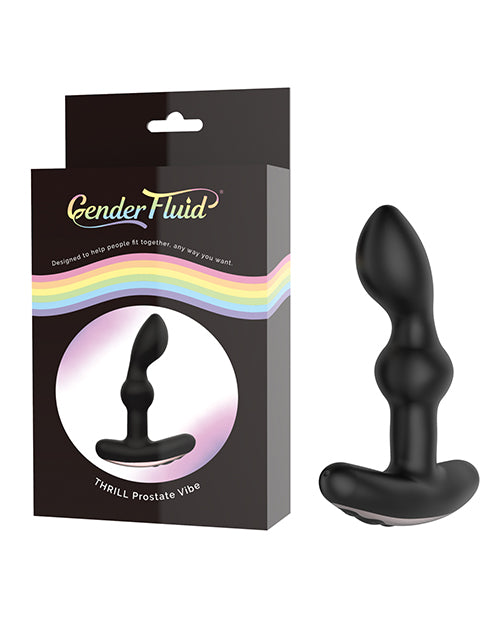 Gender Fluid Thrill Prostate Vibe - Black