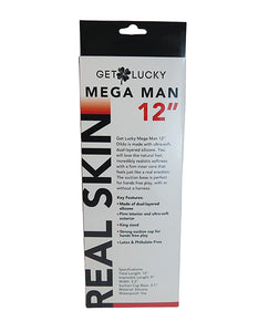 Get Lucky 12" Real Skin Series Mega Man - Flesh