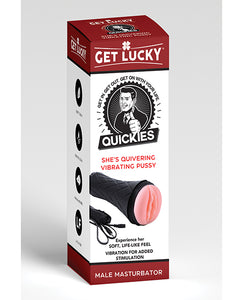 Get Lucky Quickies She's Quivering Vibrating Pussy Masturbator