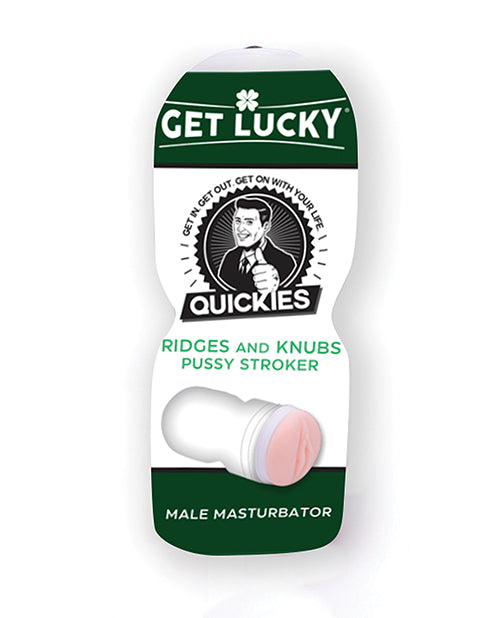 Get Lucky Quickies Ridges & Knubs Pussy Stroker