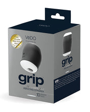Load image into Gallery viewer, Vedo Grip Rechargeable Vibrating Sleeve - Just Black
