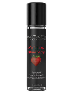 Wicked Sensual Care Aqua Waterbased Lubricant - 1 Oz