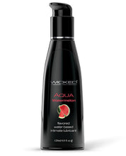 Load image into Gallery viewer, Wicked Sensual Care Aqua Water Based Lubricant - 4 Oz Watermelon
