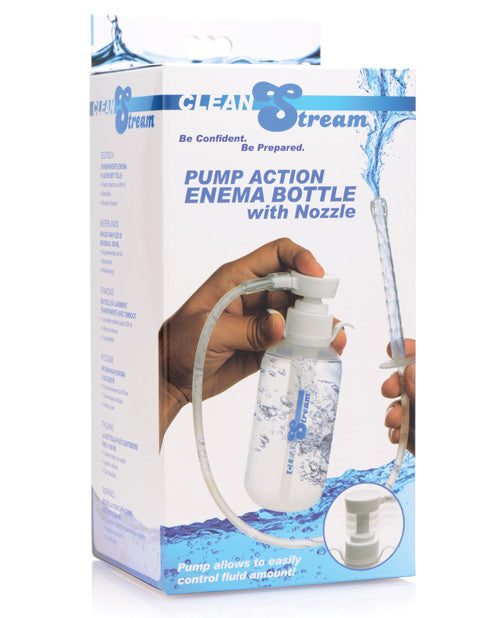 Cleanstream Pump Action Enema Bottle W-nozzle