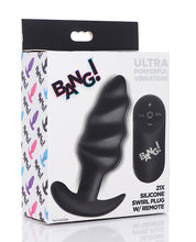Load image into Gallery viewer, Bang! Vibrating Butt Plug W/remote Control
