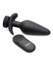 Load image into Gallery viewer, Tailz Snap On Interchangeable 10x Vibrating Silicone Anal Plug W/remote
