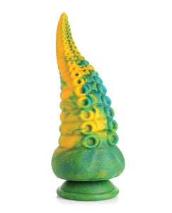 Creature Cocks Monstropus Tentacled Monster Silicone Dildo - Green-yellow