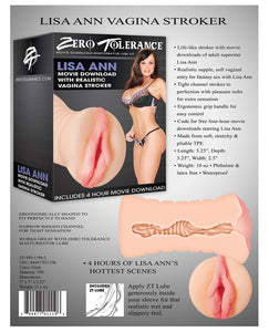 Zero Tolerance Lisa Ann Movie Download W-realistic Vagina Stroker