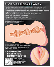 Load image into Gallery viewer, Zero Tolerance Riley Reid Movie Download W-realistic Vagina Stroker
