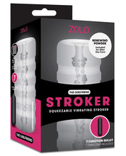 Load image into Gallery viewer, Zolo Girlfriend Squeezable Vibrating Stroker
