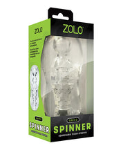 Load image into Gallery viewer, Zolo Gripz Spinner Stroker - Clear
