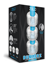 Load image into Gallery viewer, Zolo Bumperz Squeezable Stroker Set - Clear
