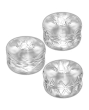 Indlæs billede i gallerifremviser, Zolo Bumperz Squeezable Stroker Set - Clear
