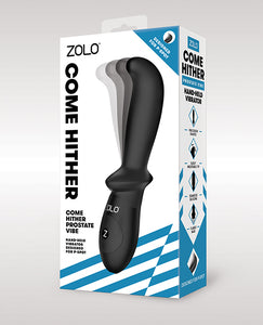 Zolo Come Hither Prostate Vibe - Black