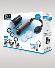 Load image into Gallery viewer, Zolo 6 Pc Pump &amp; Pleasure Set - Black
